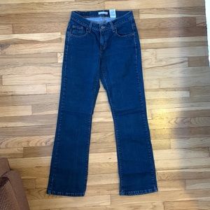 Levi’s 529 Curvy boot cut women’s jeans.